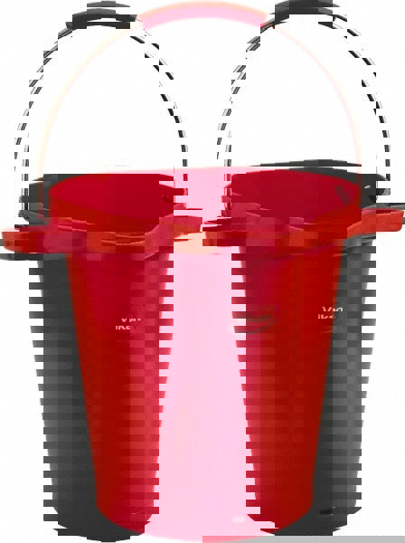 Hygiene Bucket, 5.28 Gallon(s), Red
