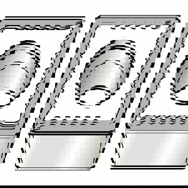 Turning Insert: CCMT2151UF KCP25B, Carbide