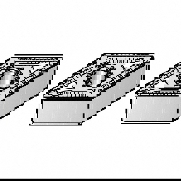 Turning Insert: VNMG332RN KCP25B, Solid Carbide