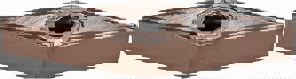 Turning Insert: VNMG432LF KCP25B, Solid Carbide