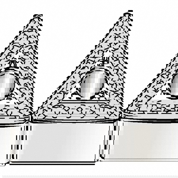 Turning Insert: TNMM432RM KCP25B, Solid Carbide