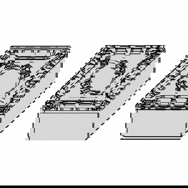 Turning Insert: DNMG432MR KCM25B, Solid Carbide