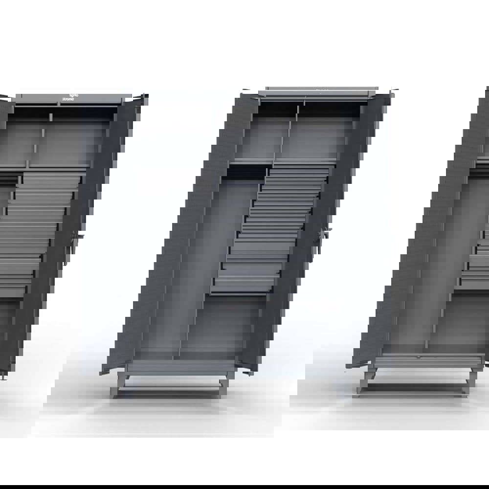 Storage Cabinets; Cabinet Type: Wardrobe ; Cabinet Material: Steel ; Width (Inch): 60in ; Depth (Inch): 24in ; Cabinet Door Style: Pegboard ; Height (Inch): 78in