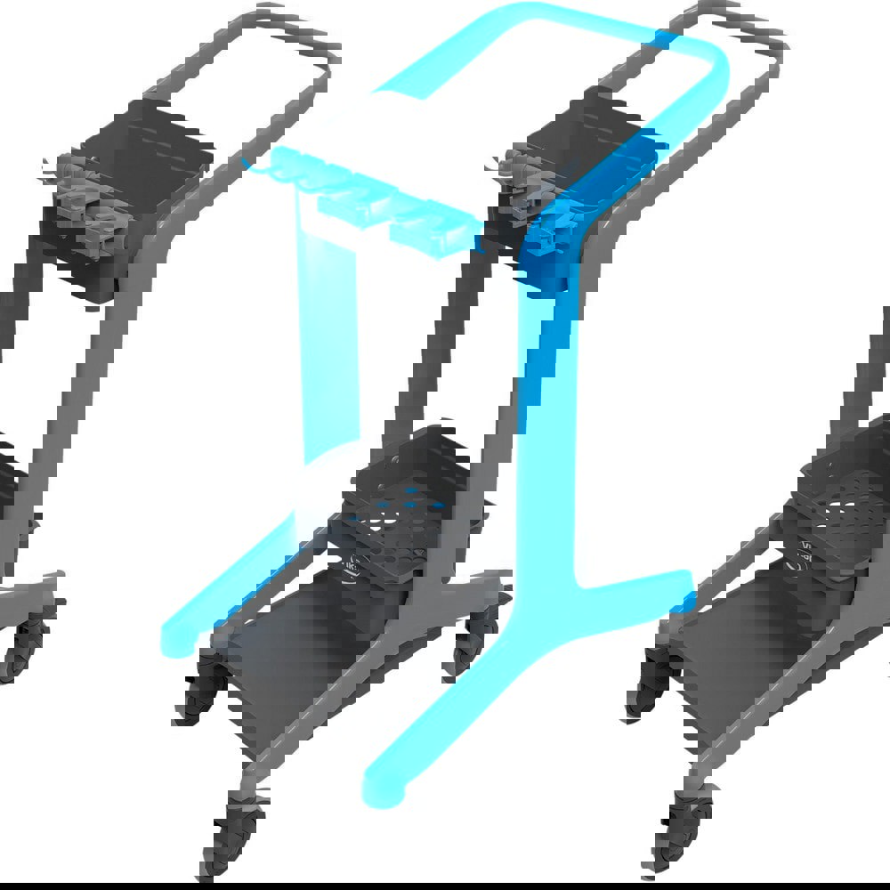 Janitor Carts & Caddies; Material: Polypropylene; Stainless Steel; Brass; TPE Rubber ; Cart Material: Polypropylene; Stainless Steel; Metal ; Depth (Inch): 30-45/64 ; Load Capacity: 70lb ; Load Capacity (Lb. - 3 Decimals): 70.000 ; Color: Blue; Blue