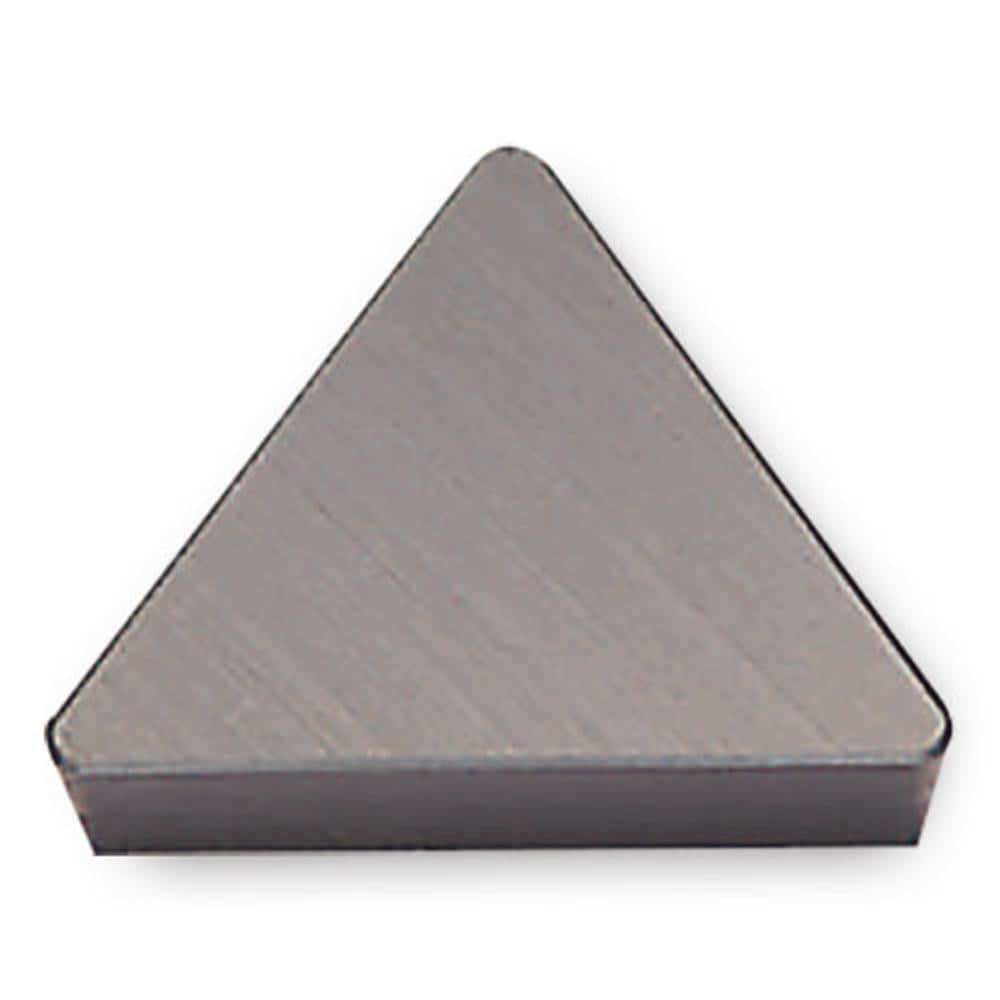 Turning Inserts; Relief Angle: 11 ; Insert Style: TPGN ; Corner Radius (Decimal Inch): 0.0310 ; Included Angle: 60.0 ; Manufacturer Grade: AS10 ; Coating/Finish: Uncoated
