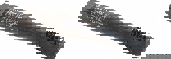 Spiral Flute Tap: 5/16-18, UNC, 3 Flute, Bottoming, 3B Class of Fit, Vanadium High Speed Steel, Oxide Finish