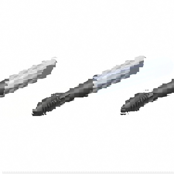 Spiral Flute Tap: 1/4-28, UNF, 3 Flute, Plug, 2B Class of Fit, Vanadium High Speed Steel, Oxide Finish