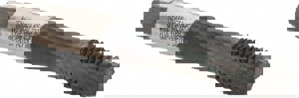 Spiral Flute Tap: M10 x 1.50, Metric Coarse, 3 Flute, Modified Bottoming, 6H Class of Fit, Vanadium High Speed Steel, AlCrTiN Finish