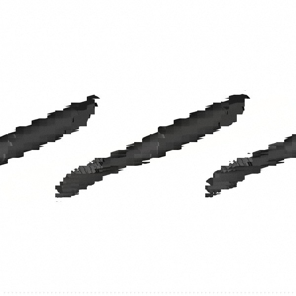 Spiral Flute Tap: M5 x 0.80, Metric Coarse, 3 Flute, Modified Bottoming, Vanadium High Speed Steel, AlCrTiN Finish