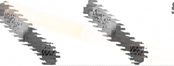 Spiral Flute Tap: #8-32, UNC, 3 Flute, Plug, 2B Class of Fit, Vanadium High Speed Steel, AlCrTiN Finish