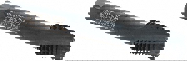 Spiral Flute Tap: 1/2-13, UNC, 3 Flute, Plug, 3B Class of Fit, Vanadium High Speed Steel, Oxide Finish