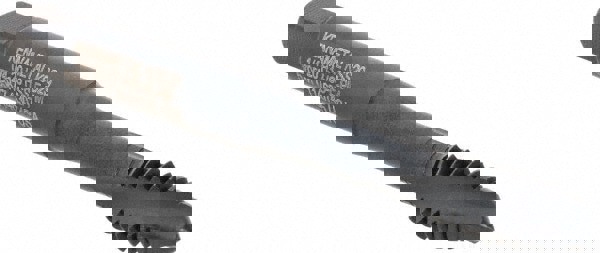 Spiral Flute Tap: 1/4-20, UNC, 3 Flute, Plug, Vanadium High Speed Steel, Oxide Finish