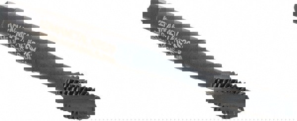 Spiral Flute Tap: M5 x 0.80, Metric Coarse, 3 Flute, Plug, Vanadium High Speed Steel, Oxide Finish