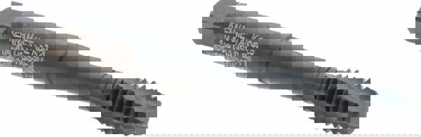 Spiral Flute Tap: 1/4-20, UNC, 2 Flute, Modified Bottoming, 3B Class of Fit, Vanadium High Speed Steel, Oxide Finish