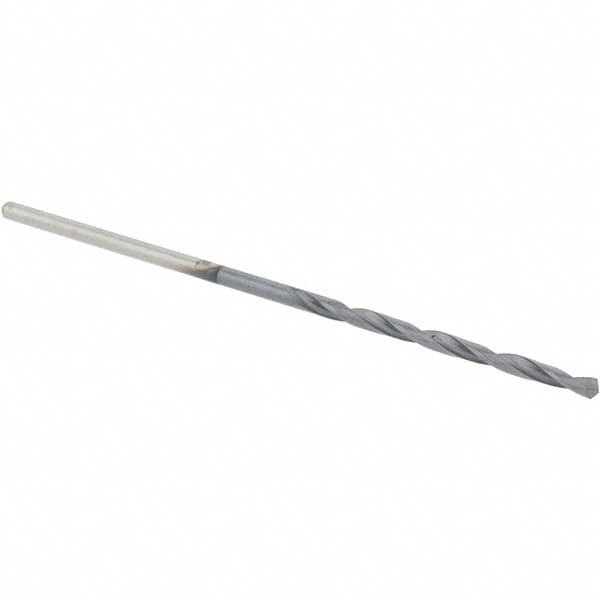 Jobber Length Drill Bit: #61 (0.0390) Dia, 118 deg, Solid Carbide