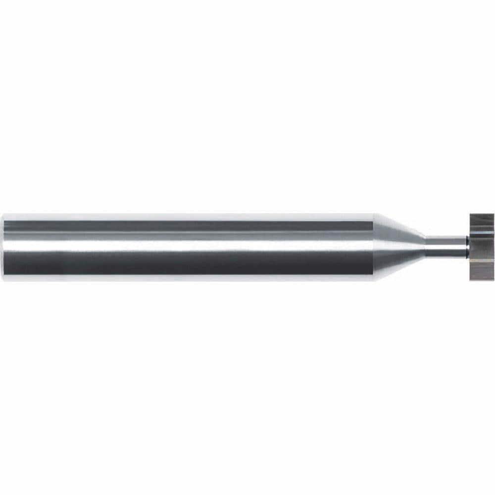 Woodruff/Keyseat Cutters; Connection Type: Shank ; Cutter Material: Solid Carbide ; Cutter Diameter (Inch): 5/16 ; Cutter Diameter (Decimal Inch): 0.3120 ; Tooth Configuration: Straight ; Cutting Width (Inch): 1/32
