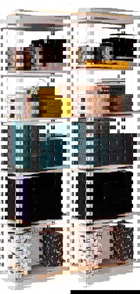 8 Shelf Starter Unit Box Edge Open Steel Shelving