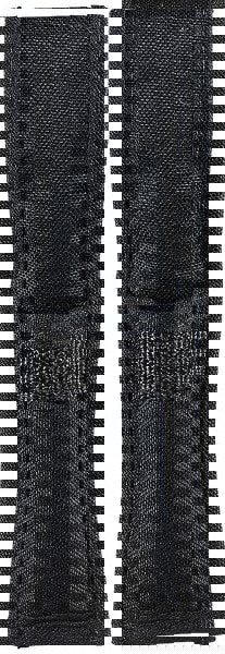 Tool Pouch: 1 Pocket, Nylon, Black