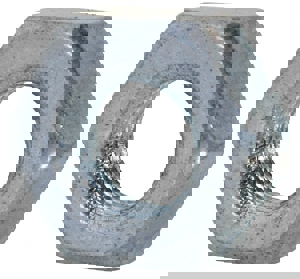 Hex Nut: M3.5x0.6, Grade Class 6 Steel, Zinc Finish