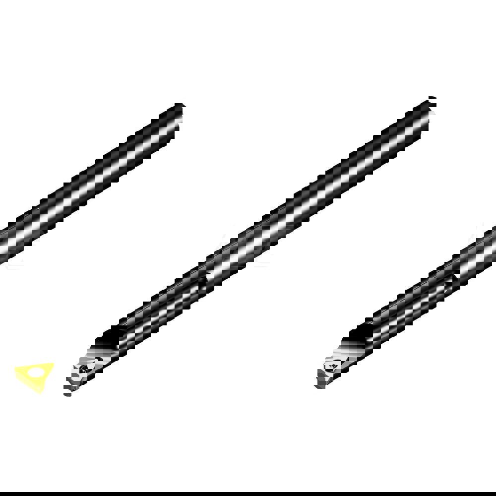 Indexable Boring Bar: A06F-STUCR05-GR, 7.00 mm Min Bore, Right Hand, 6.00 mm Shank Dia, -3 deg Lead, Steel