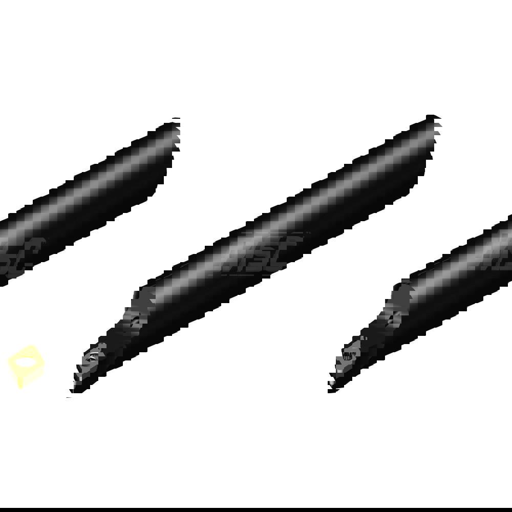 Indexable Boring Bar: A10K-SDXCR2-R, 20.00 mm Min Bore, Right Hand, 15.88 mm Shank Dia, 3 deg Lead, Steel