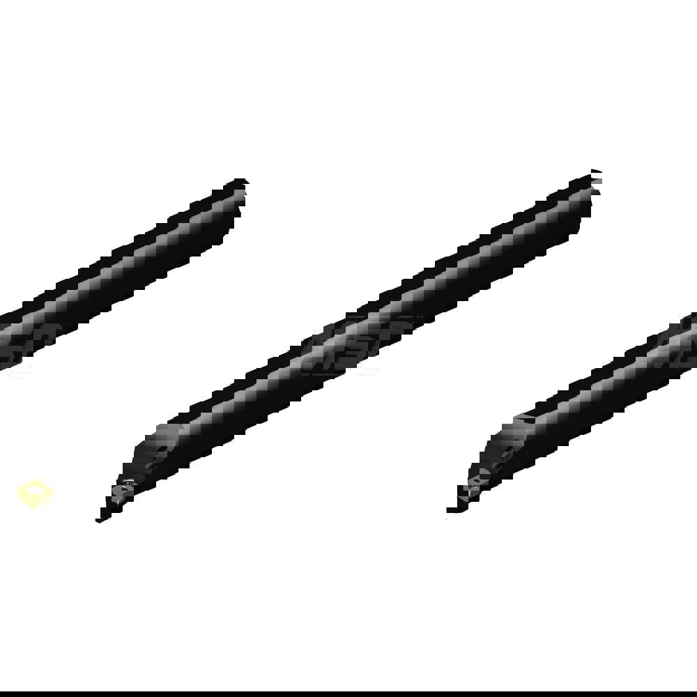 Indexable Boring Bar: A10R-SCLCR2, 19.60 mm Min Bore, Right Hand, 15.88 mm Shank Dia, 0 deg Lead, Steel