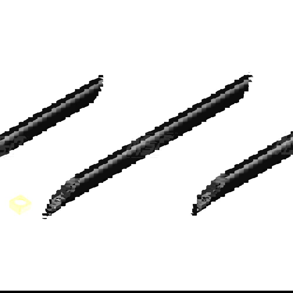 Indexable Boring Bar: A10R-SCLCR3, 19.60 mm Min Bore, Right Hand, 15.88 mm Shank Dia, 0 deg Lead, Steel