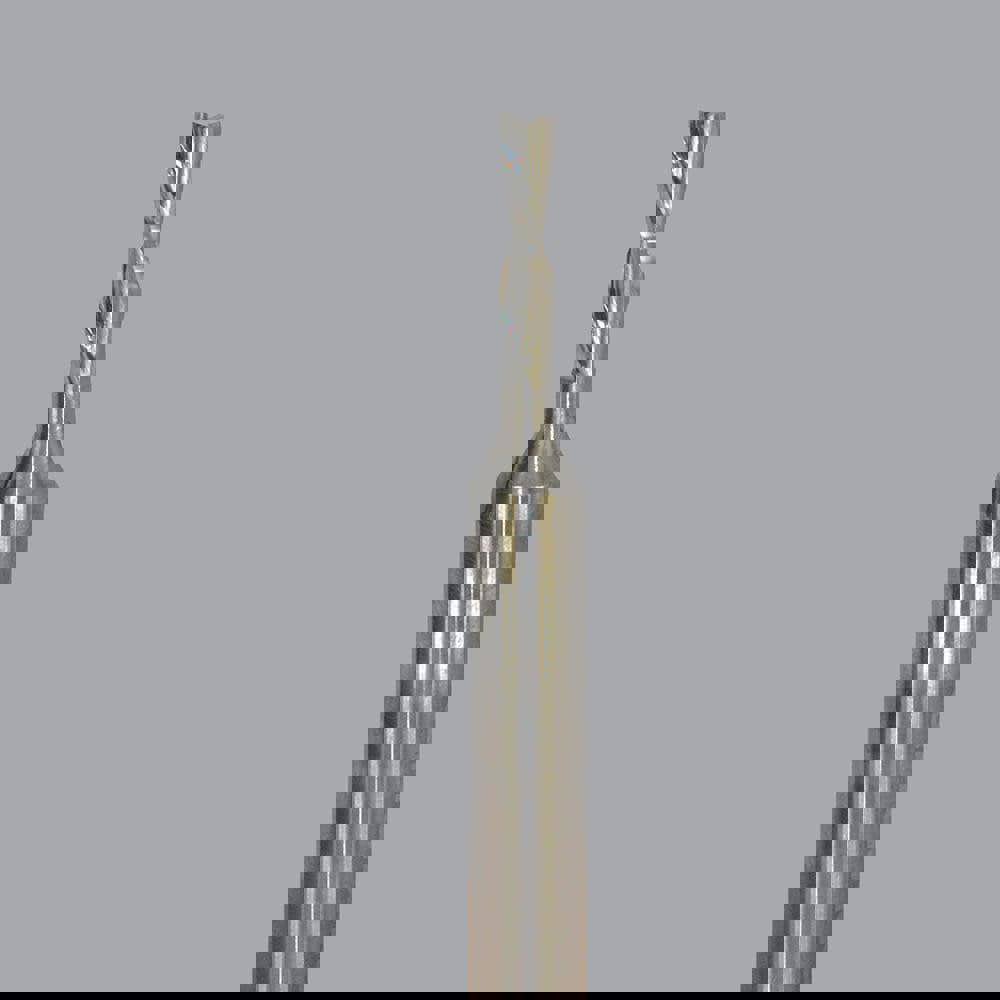 Solid Router Bit 1/8 Spiral Downcut