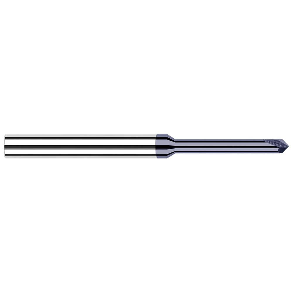 Chamfer Mill: 2 Flutes, Solid Carbide