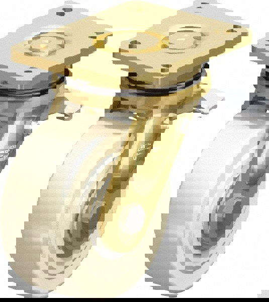 Swivel Top Plate Caster: Cast Nylon, 5