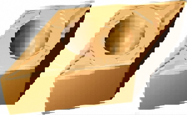 Turning Insert: DCMT21.51-MF 1125, Carbide