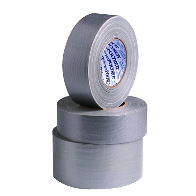 SILVER 229 48MMX55M DUCTTAPE POLY WRAPPED