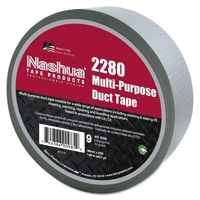 NASHUA 2280 9MIL SILVERGEN.PURPOSE DUCT TAPE