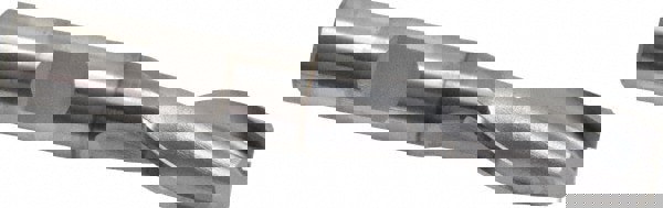 Square End Mill: 17/32'' Dia, 1-1/8'' LOC, 1/2'' Shank Dia, 3-1/8'' OAL, 2 Flutes, Vanadium High Speed Steel