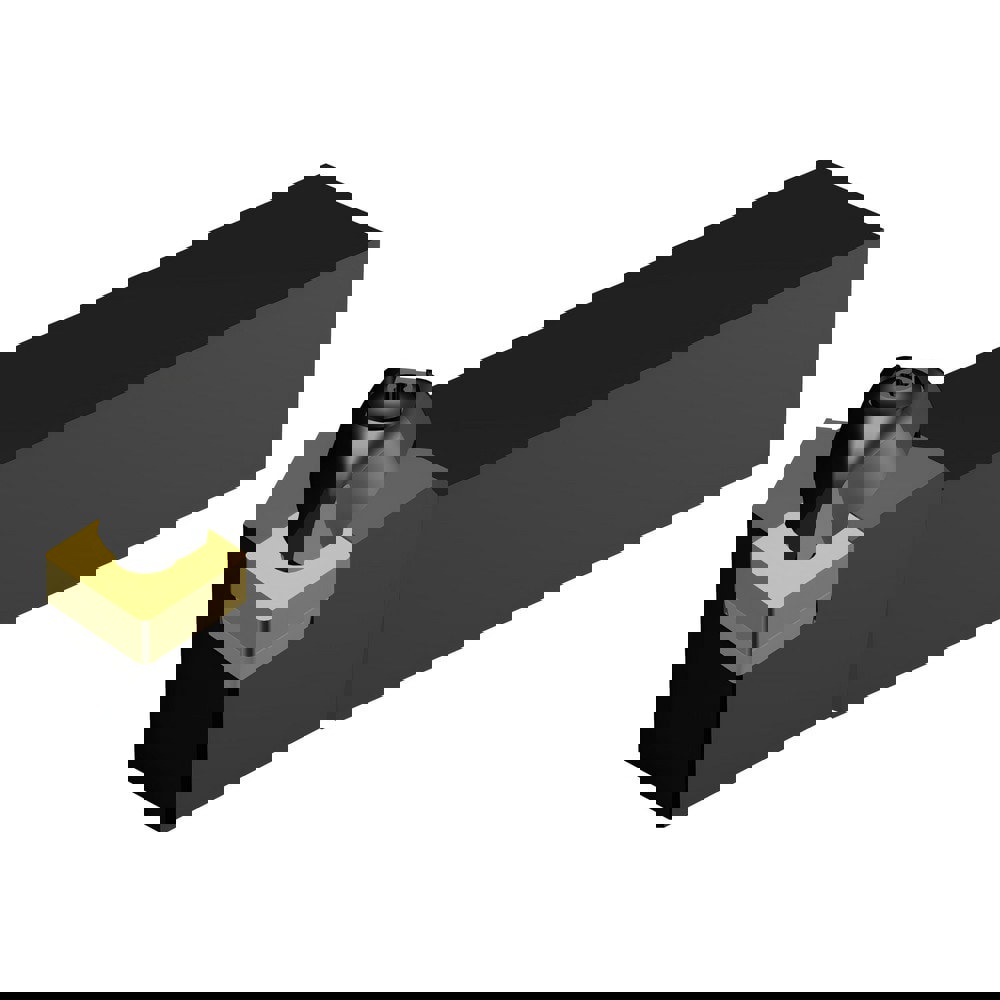 Indexable Turning Toolholder: DCLNR206D, Wedge