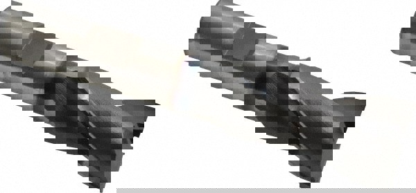 Square End Mill: 23/32'' Dia, 1-5/16'' LOC, 1/2'' Shank Dia, 3-5/16'' OAL, 2 Flutes, Vanadium High Speed Steel