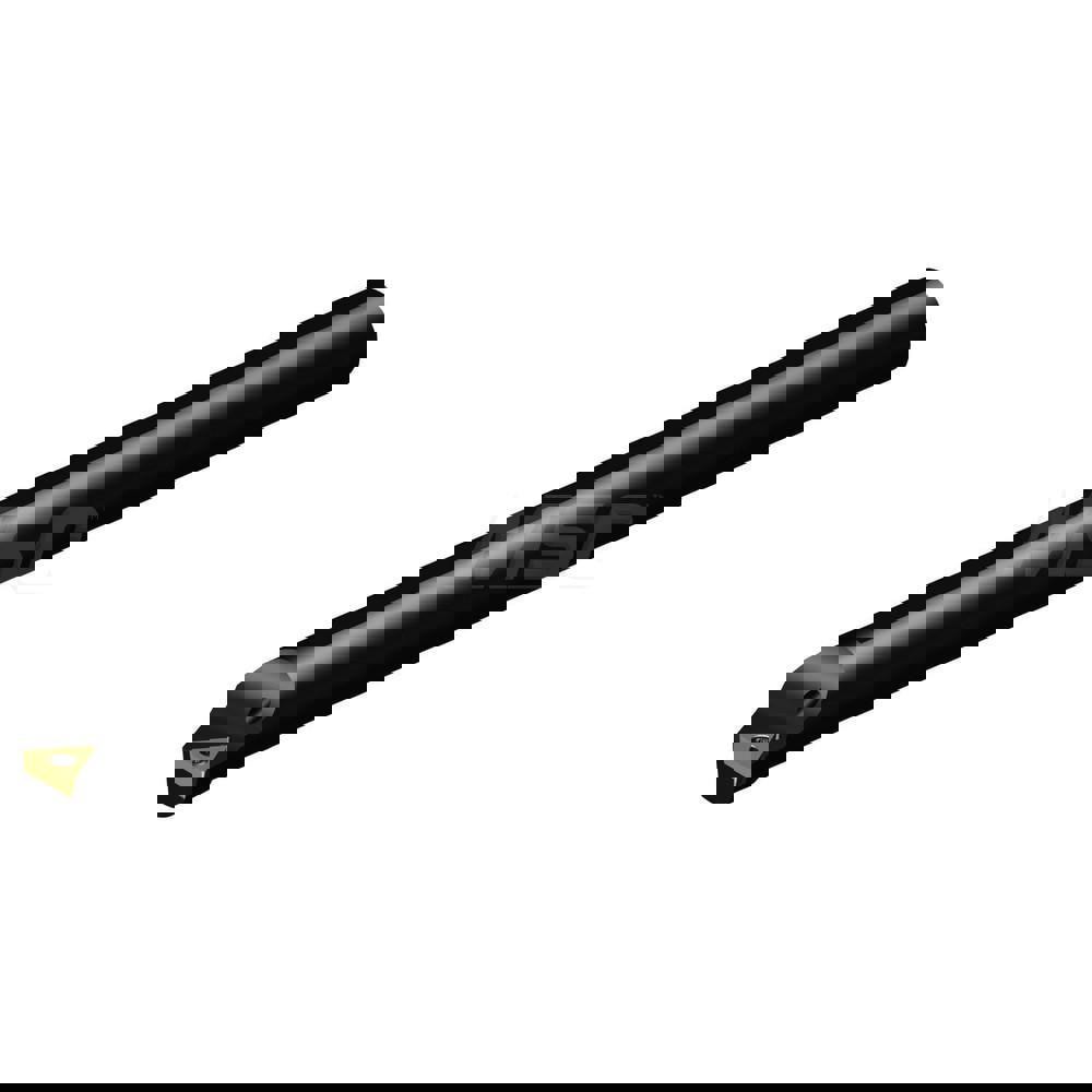 Indexable Boring Bar: E10R-STFCR2-B1, 19.60 mm Min Bore, Right Hand, 15.88 mm Shank Dia, 0 deg Lead, Solid Carbide