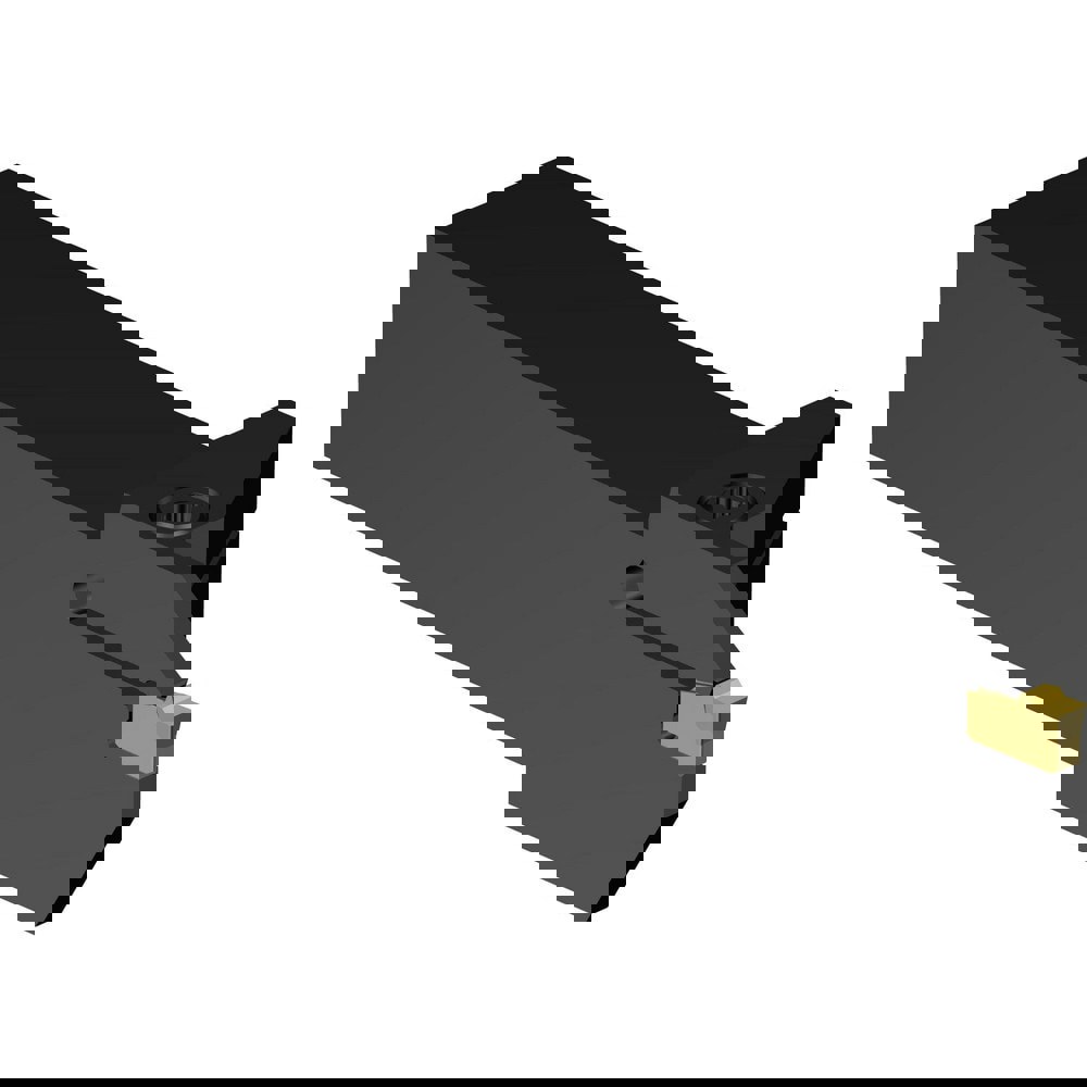 Indexable Grooving-Cutoff Toolholder: LF151.23-16-40, 3.96 to 6 mm Groove Width, 24.89 mm Max Depth of Cut, Left Hand