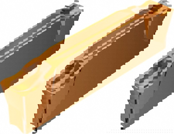 Cutoff Insert: L123H204000503-CR 1125, Carbide, 4 mm Cutting Width