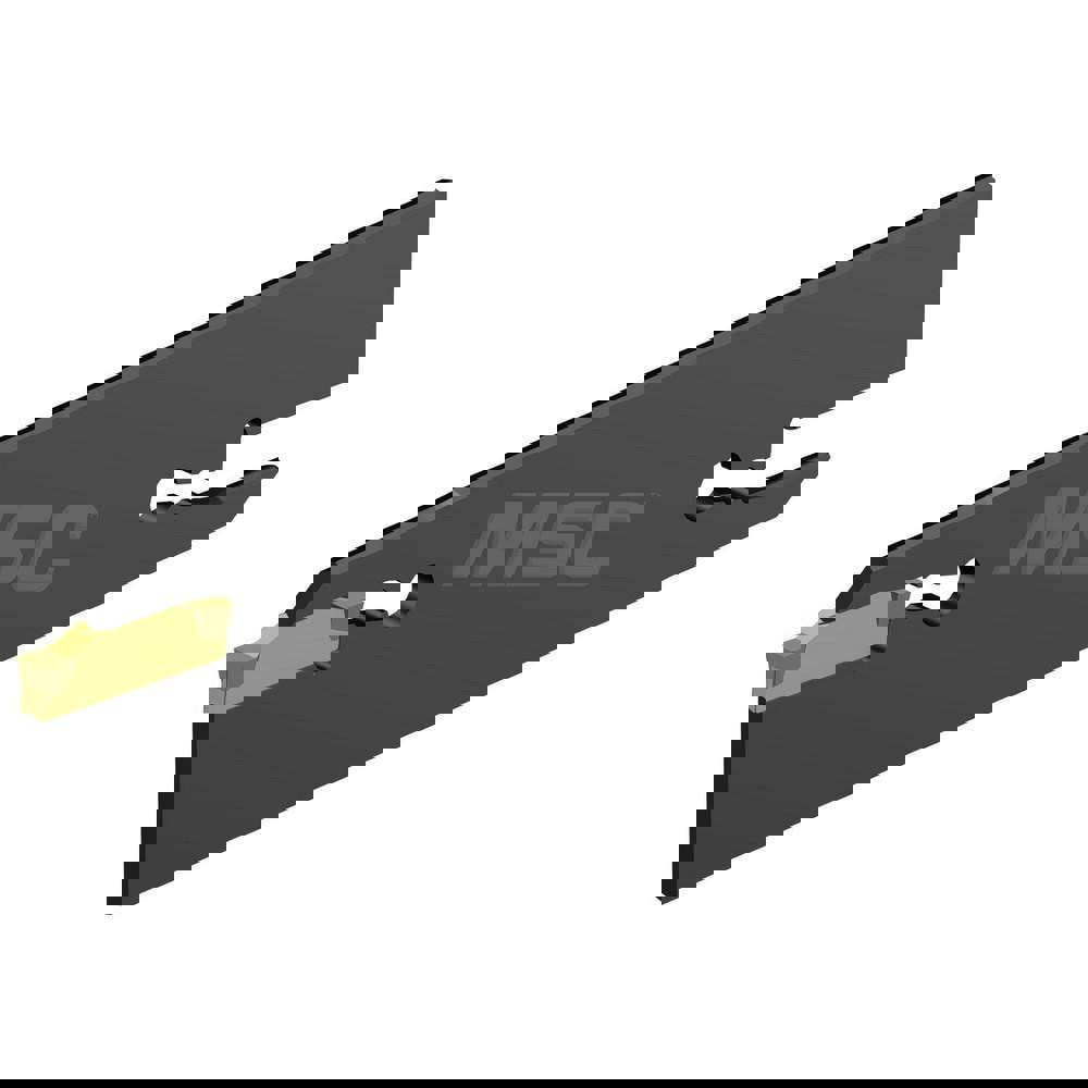 Double End Neutral Indexable Cutoff Blade