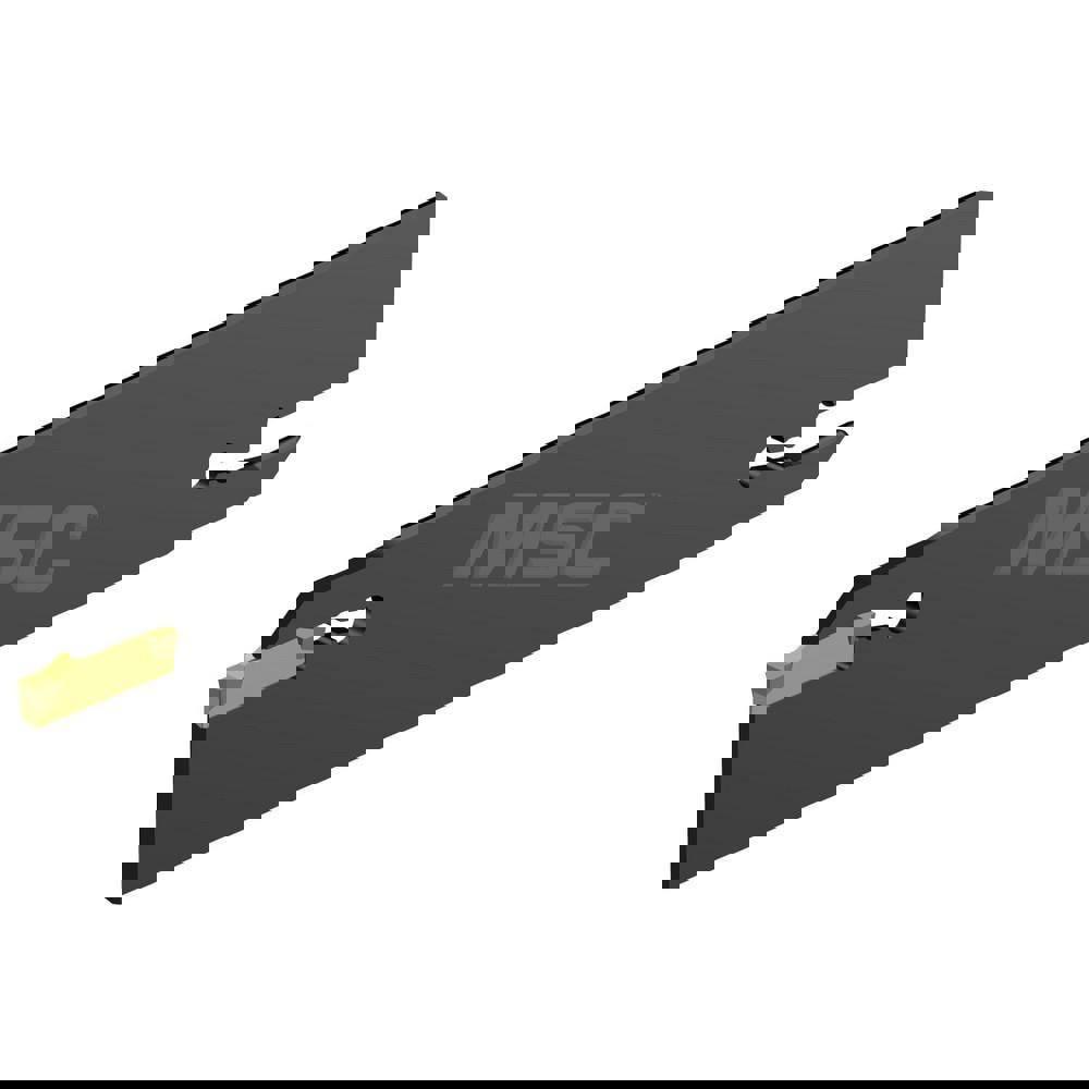 Double End Neutral Indexable Cutoff Blade