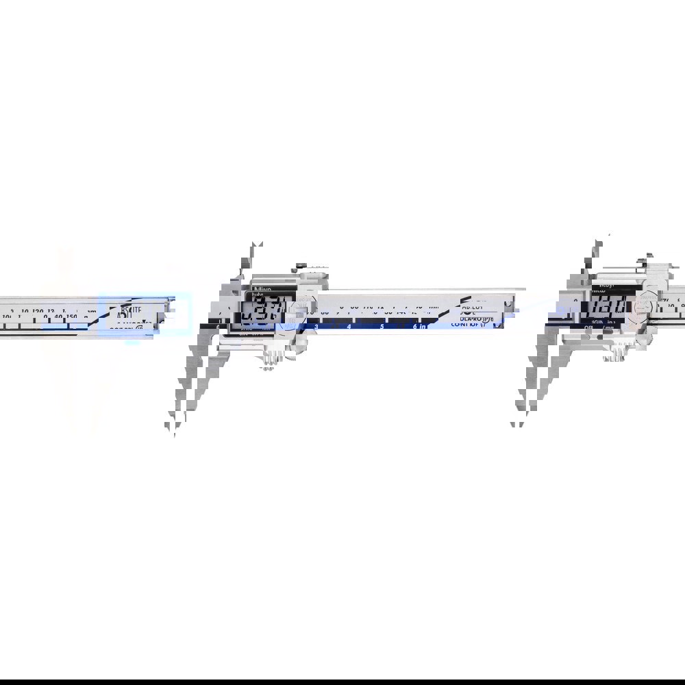 Electronic Calipers; Calibrated: No ; Caliper Material: Steel ; Jaw Material: Steel ; Data Output: SPC ; Jaw Style: Inside ; Offset Jaw: No