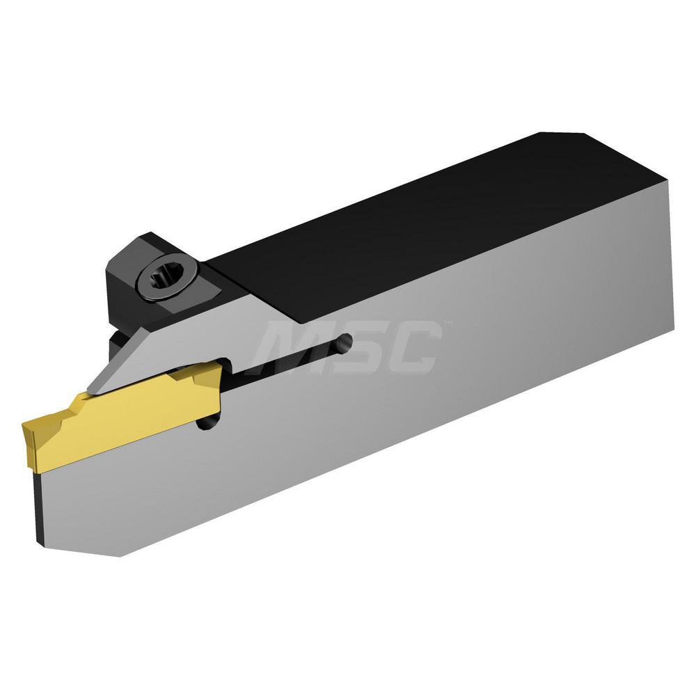 Indexable Grooving Toolholder: QS-LF123D043-08B, Internal or External, Left Hand, 0.8661