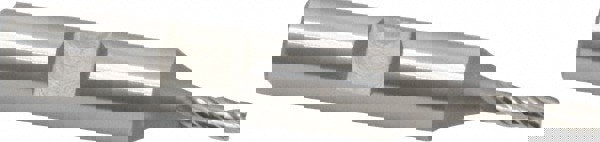 Square End Mill: 1/8'' Dia, 3/8'' LOC, 3/8'' Shank Dia, 2-5/16'' OAL, 4 Flutes, Vanadium High Speed Steel