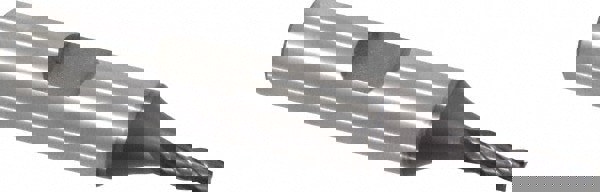 Square End Mill: 1/8'' Dia, 3/8'' LOC, 3/8'' Shank Dia, 2-5/16'' OAL, 4 Flutes, Vanadium High Speed Steel