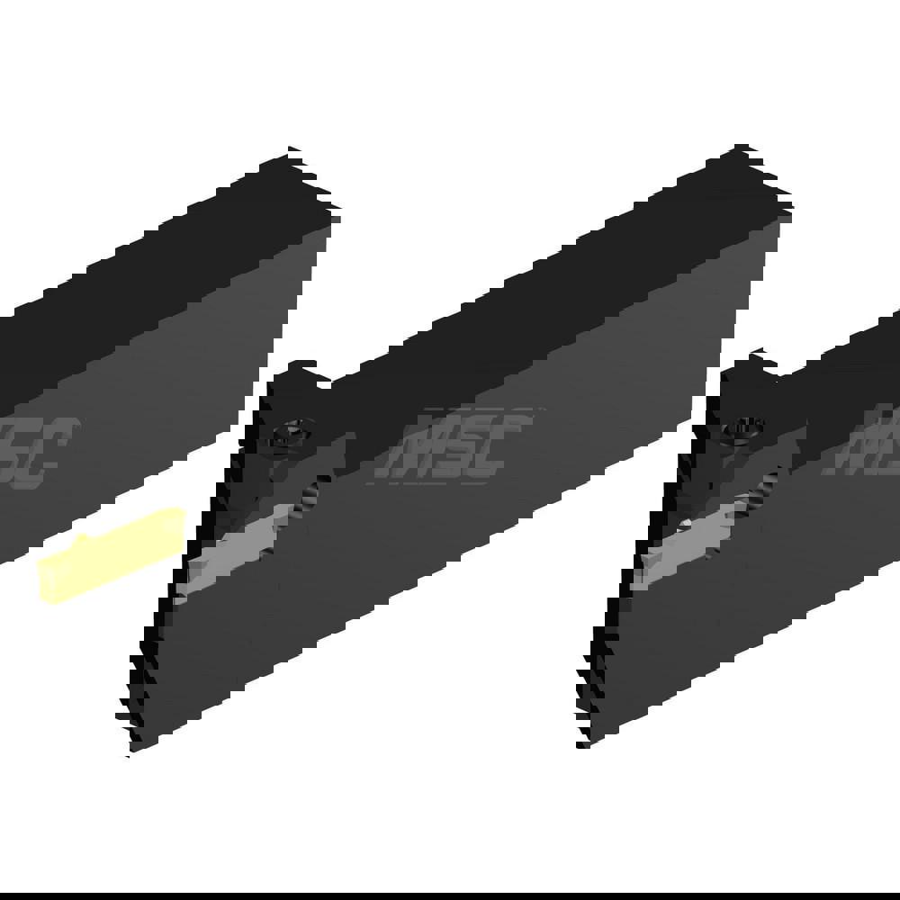 Indexable Grooving-Cutoff Toolholder: RF123F040-16B, 2.39 to 3.18 mm Groove Width, 10.16 mm Max Depth of Cut, Right Hand