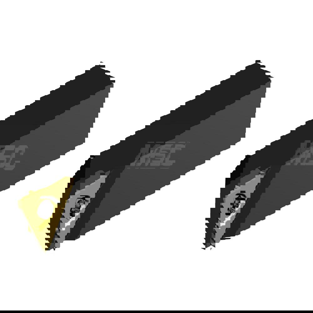 Indexable Grooving-Cutoff Toolholder: RF123T023-12BM, 0.5 mm Min Groove Width, 6.4 mm Max Depth of Cut, Right Hand