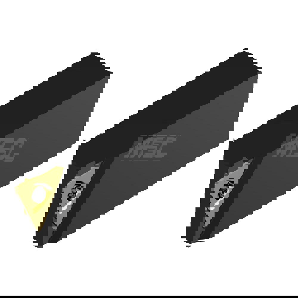 Indexable Grooving-Cutoff Toolholder: RF123T023-16BM, 0.5 mm Min Groove Width, 6.4 mm Max Depth of Cut, Right Hand