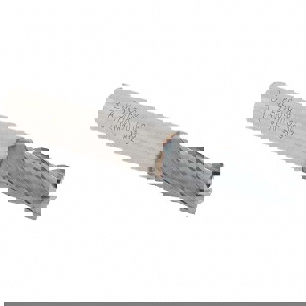 Square End Mill: 3/8'' Dia, 3/4'' LOC, 3/8'' Shank Dia, 2-1/2'' OAL, 4 Flutes, Vanadium High Speed Steel