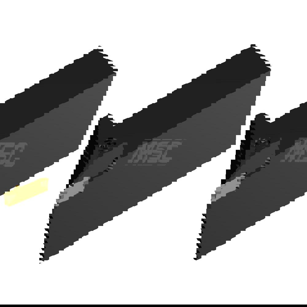 Indexable Grooving-Cutoff Toolholder: RF123G079-20B, 3 to 4 mm Groove Width, 20.07 mm Max Depth of Cut, Right Hand